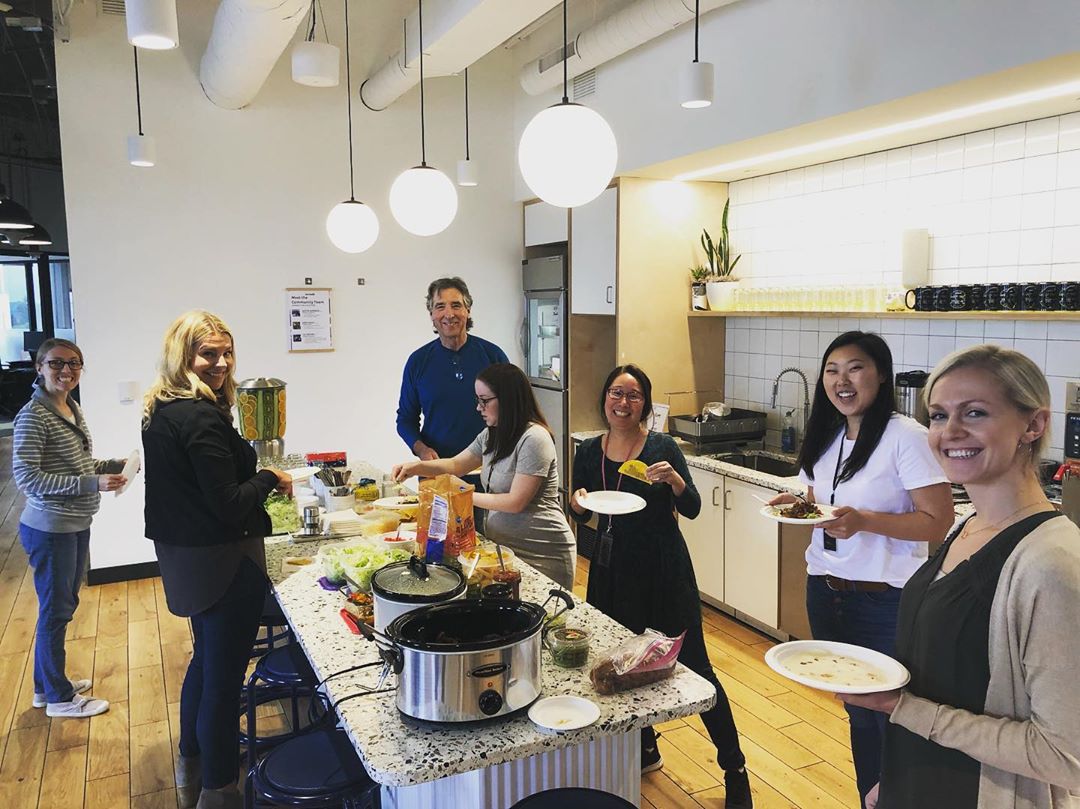 Taco Tuesday potluck lunch