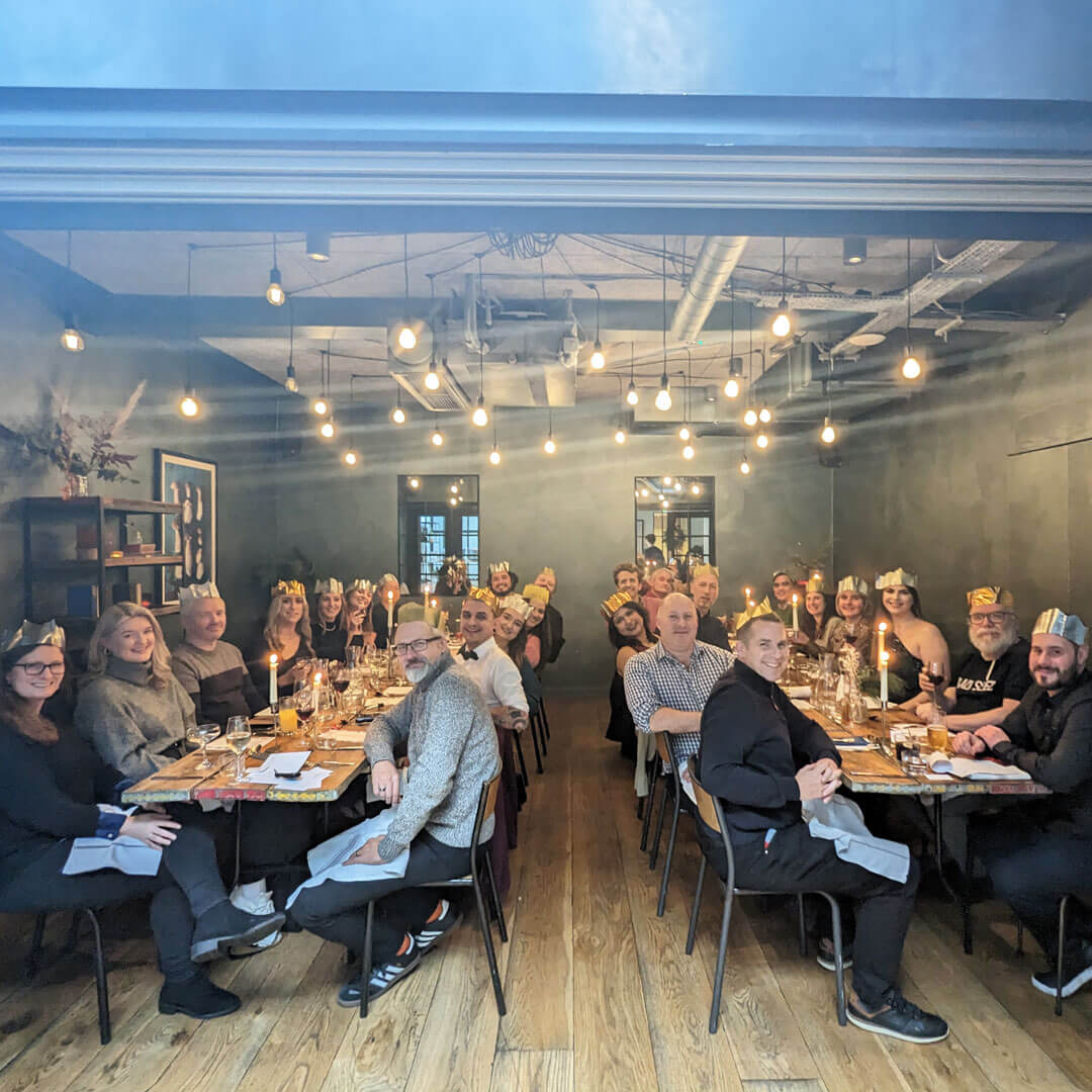 The London office Christmas party